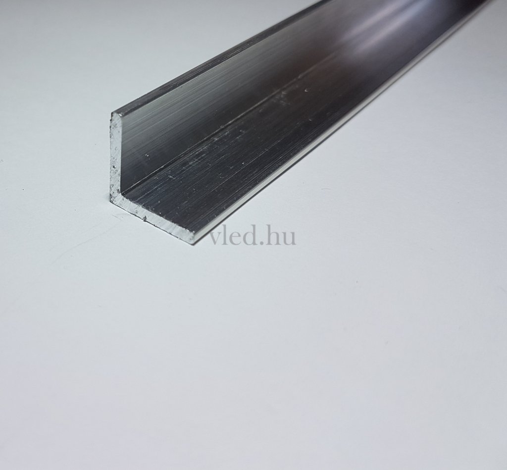 Natúr Alumínium L profil 15mm×15mm led szalag beépítéshez