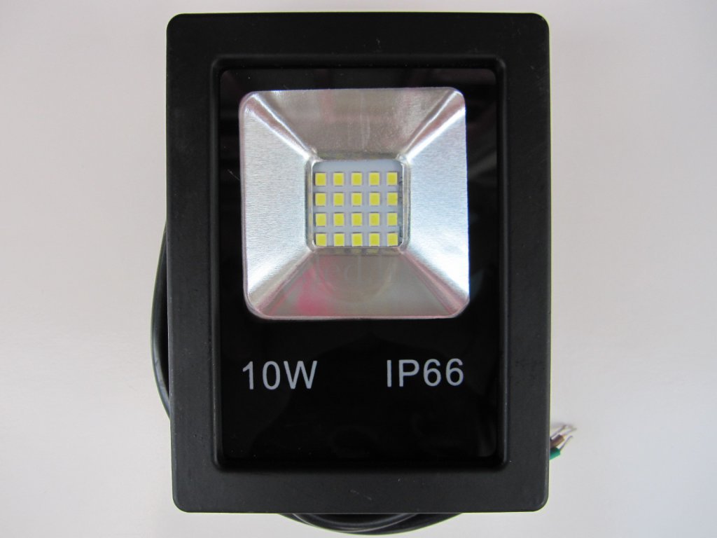 10W slim SMD LED reflektor, természetes fehér (5432)
