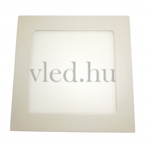 12W Prémium beépíthető, négyzet alakú led panel, hideg fehér (4868)