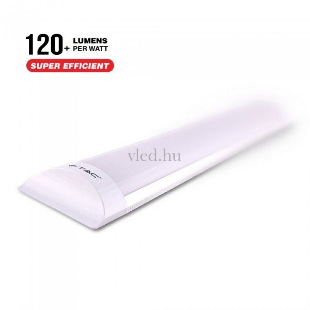 40W LED-es armatúra, bútorvilágító (120 cm, természetes fehér, Samsung chip, 120 lm/W (VT-666 - 20351)