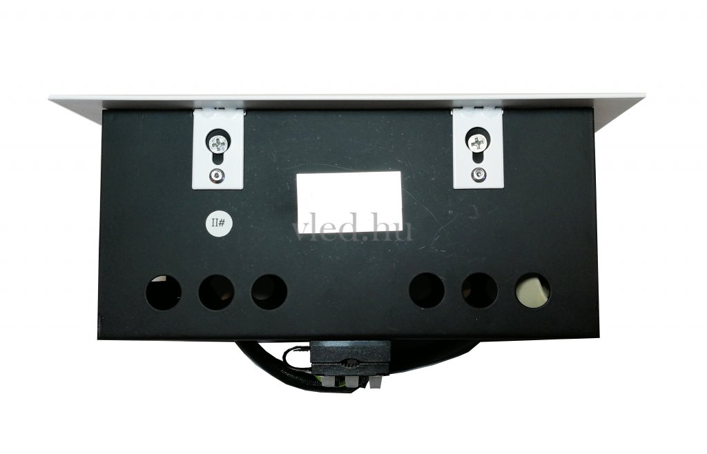 Kanlux MERIL DLP-250-W, Besüllyeszthető, Dönthető, Fehér Színű,2xGU10 foglalatú spot lámpatest (26481)