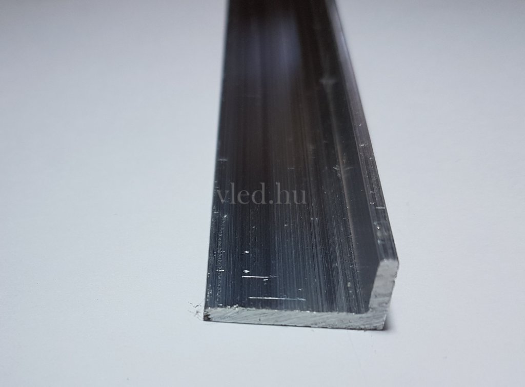 Natúr Alumínium L profil 20×10mm