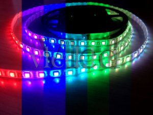 RGB led szalag 60 led/m 5050 SMD beltéri (4312)