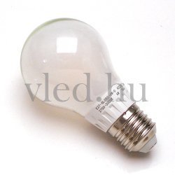 6W Filament LED izzó (E27, 2800K (meleg fehér), 600lm, opál búra, SP-1388)