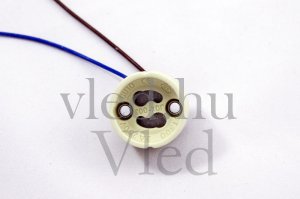 GU10 foglalat 15 cm vezetékkel (5187)