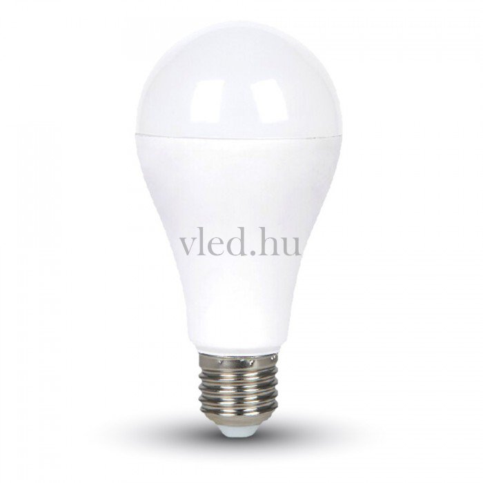 17W led lámpa, E27, A65, 200°, természetes fehér 4000K, 1800 lumen (VT4457)