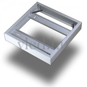 Led panel beépítő keret, fehér, falon kívüli, 60x60 cm (600x600 mm) (VT-9999)?new=3