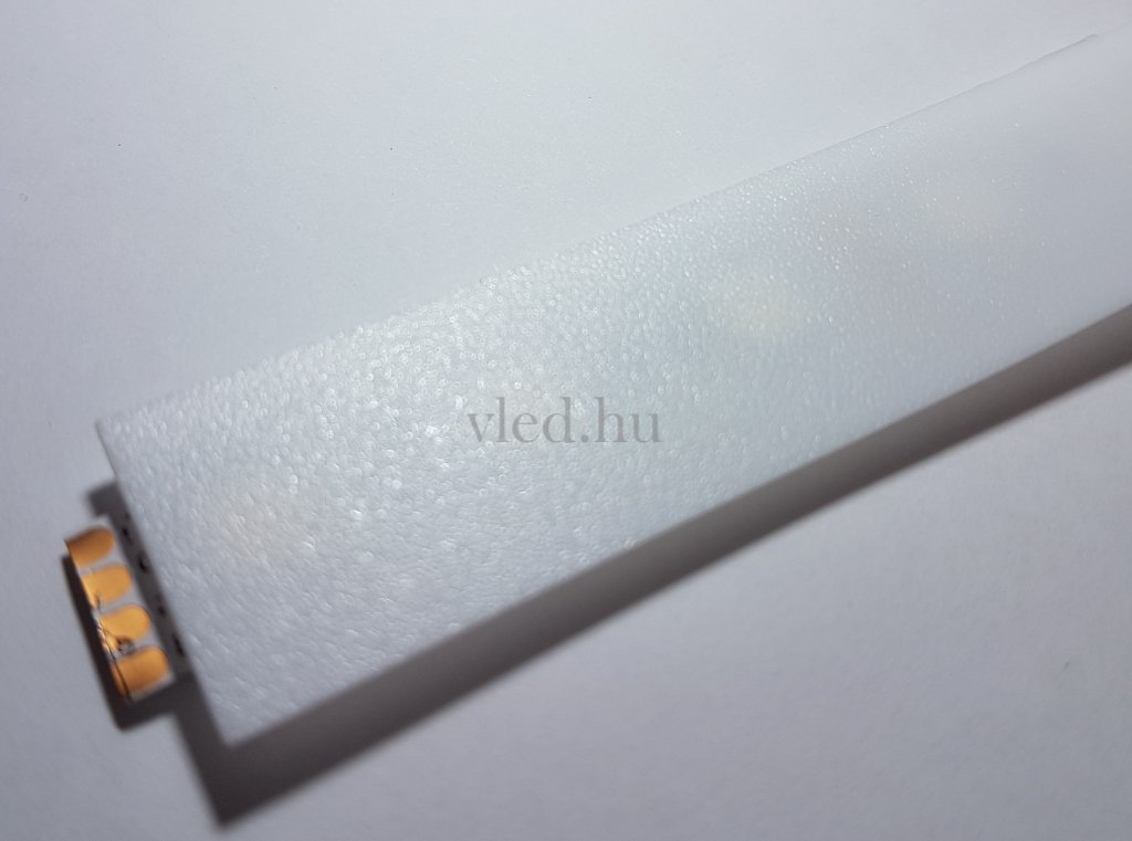 Takaró fedél "Cabi" és "Surface14" alu led profilhoz (opál -30% fényerő)