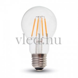 4W Filament Dimmelhető led, A60, E27, 320 lumen, meleg fehér (VT-4364)?new=3