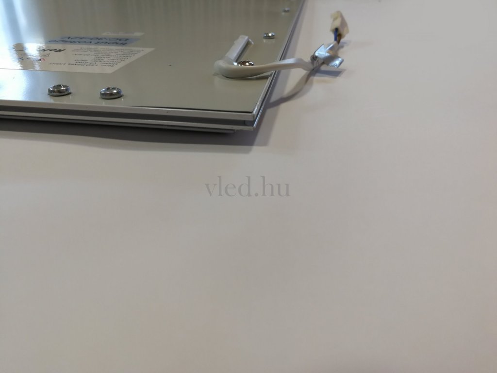 Led panel, 60x60 cm 45W, 4000K (595x595 mm, természetes fehér, 5 év garancia) (6420)