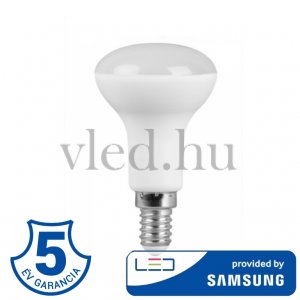 6W, R50-es forma, E14 led lámpa, Samsung Chip, 5 év Garancia, meleg fehér (138)?new=3