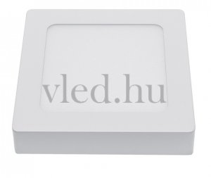 12W falon kívüli, négyzet alakú meleg fehér LED panel (2254)
