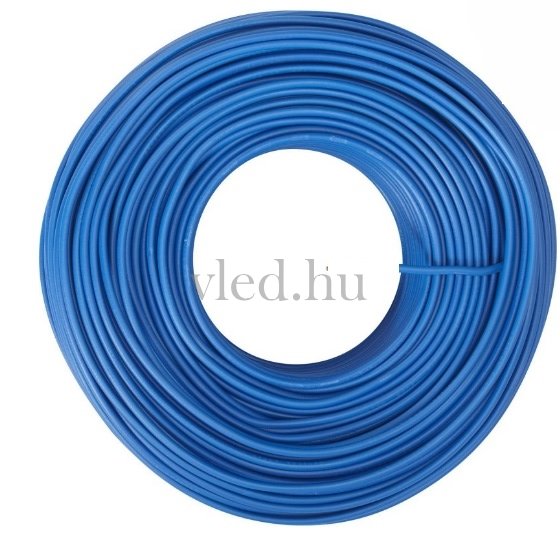 H07V-U 1x1,5mm, MCU, Kék Műanyag Szigetelésű rézvezeték (002828)