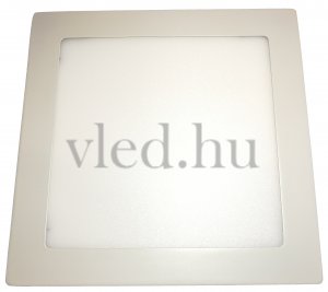 18W Prémium beépíthető, négyzet alakú led panel, természetes fehér (4870)