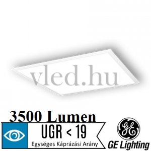 GE Led Edgelit panel, 60x60 cm, 36W,  természetes fehér, 19>UGR (93090179-93101351)?new=3