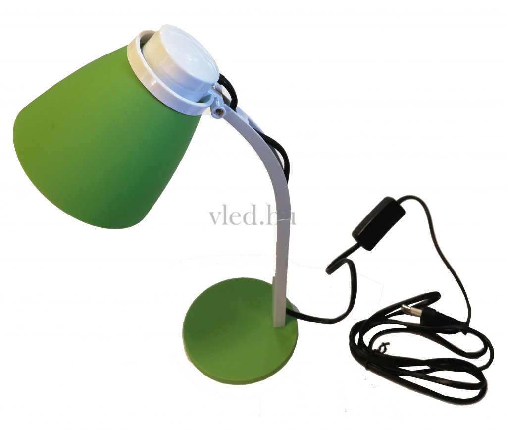 Emos Lolli Asztali Lámpa led fényforrással, Zöld színű (Z7597G)