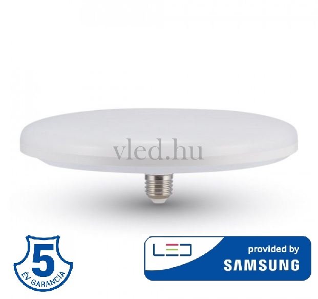 24 wattos mennyezeti UFO Led lámpa, természetes fehér, E27  Samsung Chip (217)