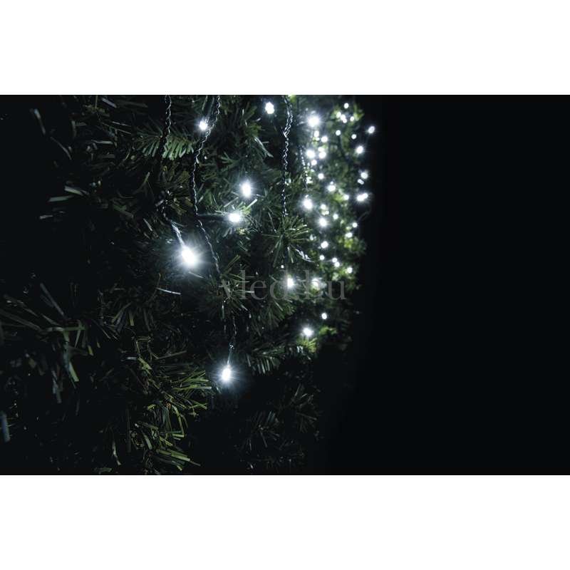 Emos CNT Jégcsap Füzér, dekorációs/karácsonyi világítás, 100Led, Hideg fehér (ZY1932)