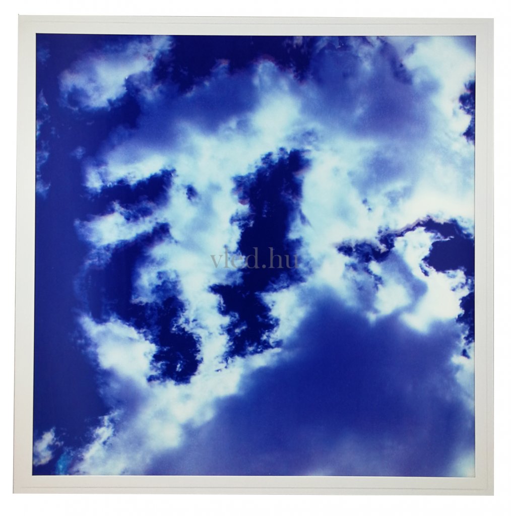 45W 3D Égbolt/Sky Led panel, 60x60cm, Hideg Fehér (2780) 